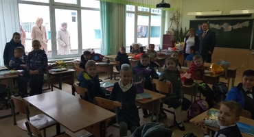 СОШ №59 (01 сентября 2019 года). Фото