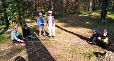 Квест-Игра: СОШ №59, классы:1Г (посвящение в Айкидоки), 2Г, 2Д, 3Г. (14-15.09.2019г.). Фото