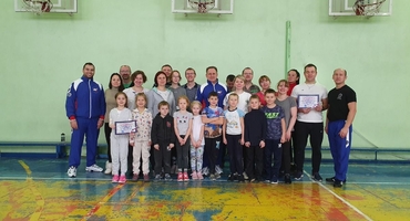 Веселые старты "Спортивная семья" (1Г, 2Г, 2Д, 3Г классы) (СОШ №59) (октябрь 2019 года)