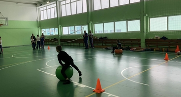 Весёлые старты. Фото