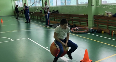 Весёлые старты. Фото