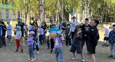 Первая летняя смена в лагере 