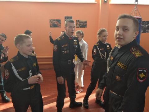 Мастер-класс в школе Полицейской подготовки 14.03.2018