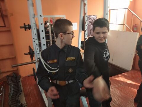 Мастер-класс в школе Полицейской подготовки 14.03.2018