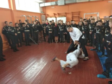 Мастер-класс в школе Полицейской подготовки 14.03.2018