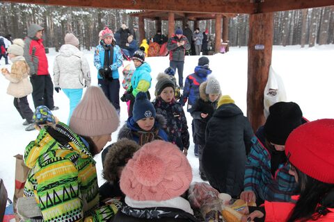 Зимние Забавы (СОШ №59, классы: 1Г, 2Г, 2Д, 3Г) (26.01.2020 года).