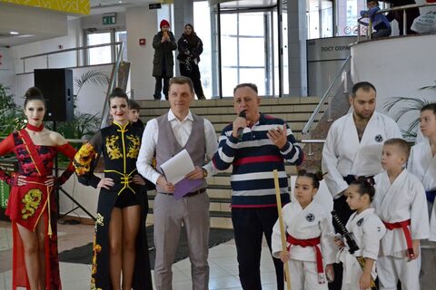 Показательные выступления в ТРК "Семья"