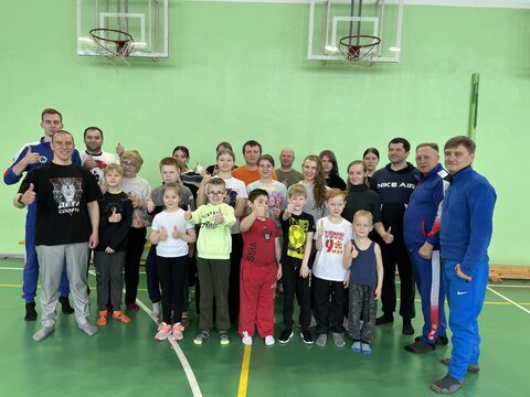 Совместная тренировка с клубом Бокса "Дзержинец"