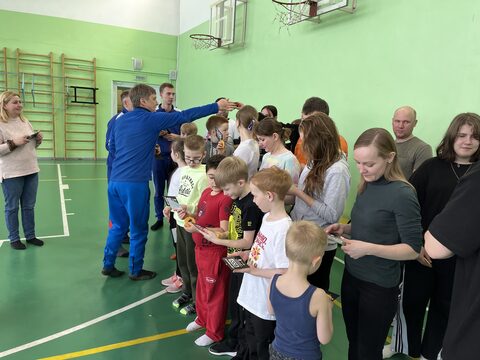 Совместная тренировка с клубом Бокса "Дзержинец"