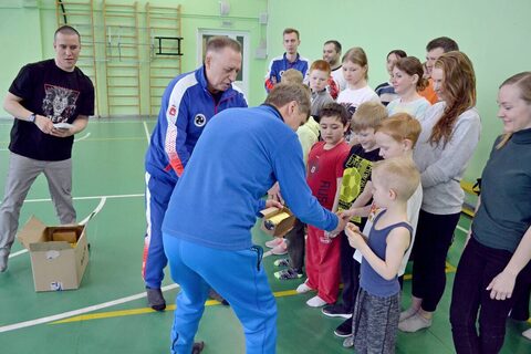 Совместная тренировка с клубом Бокса "Дзержинец"