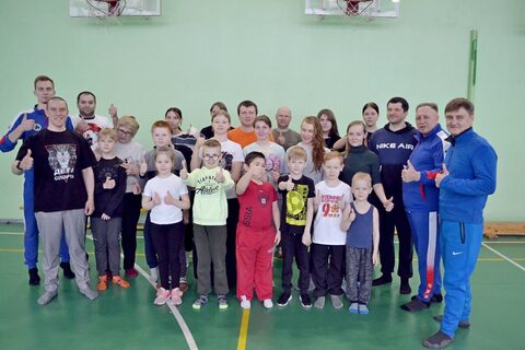 Совместная тренировка с клубом Бокса "Дзержинец"