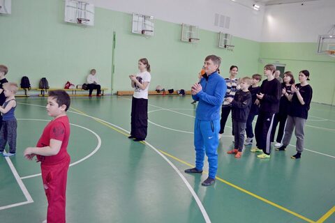 Совместная тренировка с клубом Бокса "Дзержинец"