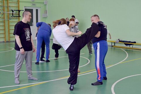 Совместная тренировка с клубом Бокса "Дзержинец"