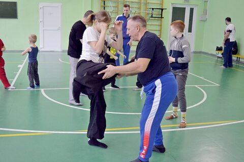 Совместная тренировка с клубом Бокса "Дзержинец"