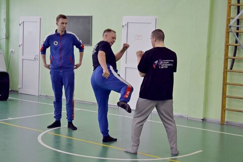 Совместная тренировка с клубом Бокса "Дзержинец"