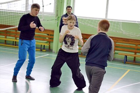 Совместная тренировка с клубом Бокса "Дзержинец"