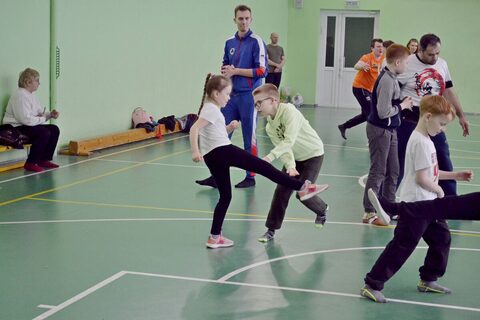 Совместная тренировка с клубом Бокса "Дзержинец"