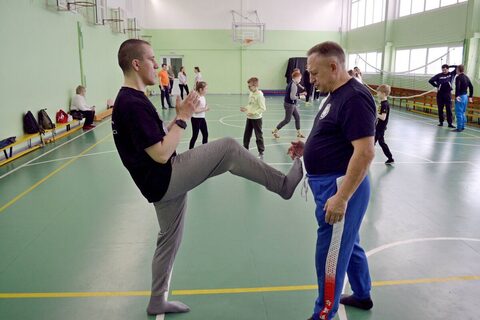 Совместная тренировка с клубом Бокса "Дзержинец"