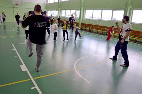 Совместная тренировка с клубом Бокса "Дзержинец"