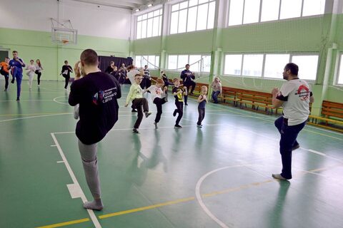 Совместная тренировка с клубом Бокса "Дзержинец"
