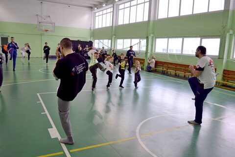 Совместная тренировка с клубом Бокса "Дзержинец"