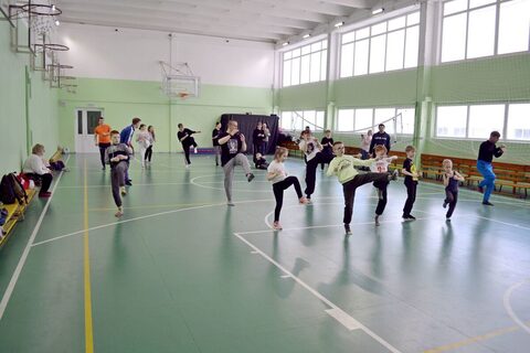 Совместная тренировка с клубом Бокса "Дзержинец"