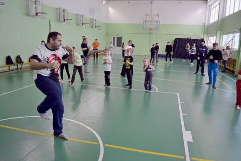 Совместная тренировка с клубом Бокса "Дзержинец"