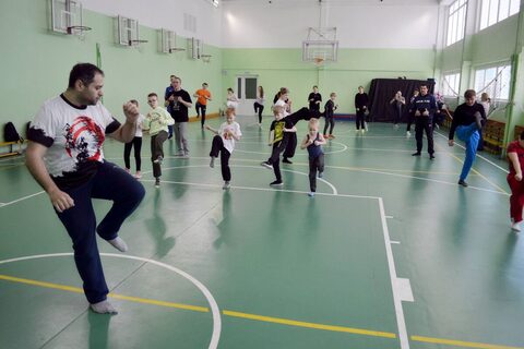 Совместная тренировка с клубом Бокса "Дзержинец"