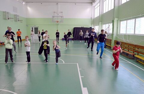 Совместная тренировка с клубом Бокса "Дзержинец"