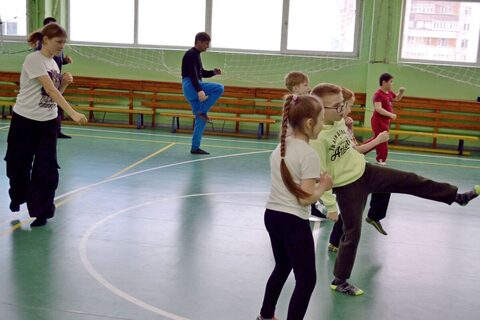 Совместная тренировка с клубом Бокса "Дзержинец"