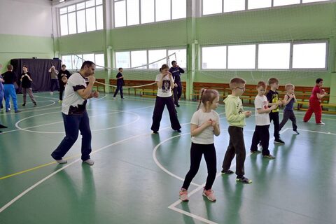 Совместная тренировка с клубом Бокса "Дзержинец"