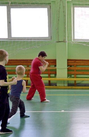 Совместная тренировка с клубом Бокса "Дзержинец"
