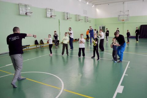 Совместная тренировка с клубом Бокса "Дзержинец"