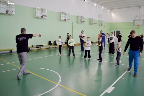 Совместная тренировка с клубом Бокса "Дзержинец"