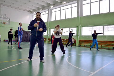 Совместная тренировка с клубом Бокса "Дзержинец"