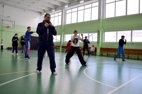 Совместная тренировка с клубом Бокса "Дзержинец"