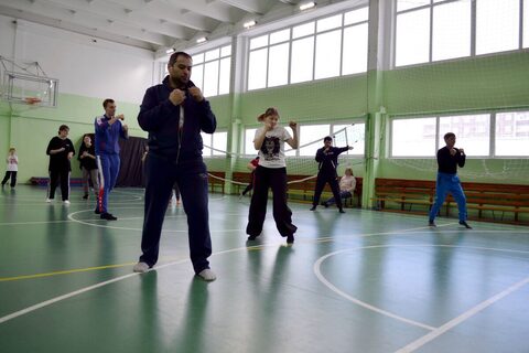 Совместная тренировка с клубом Бокса "Дзержинец"
