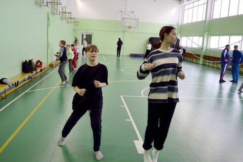 Совместная тренировка с клубом Бокса "Дзержинец"