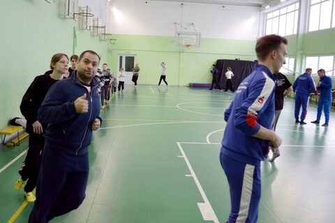 Совместная тренировка с клубом Бокса "Дзержинец"