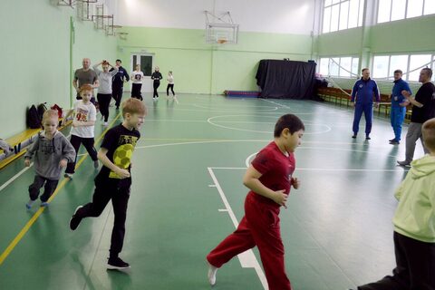 Совместная тренировка с клубом Бокса "Дзержинец"