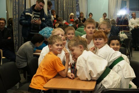 Новогоднее показательные выступление в BONA MENTE