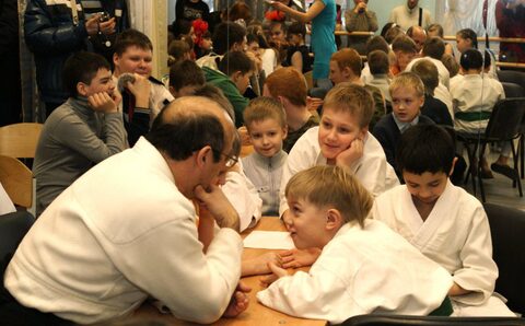 Новогоднее показательные выступление в BONA MENTE