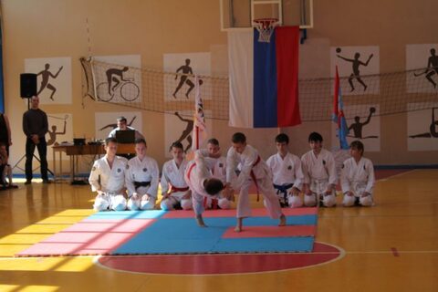 Показательные выступления в школе №111