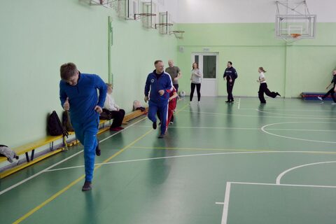 Тренировка по Айкидо и боксу
