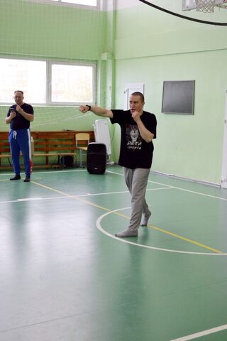 Тренировка по Айкидо и боксу