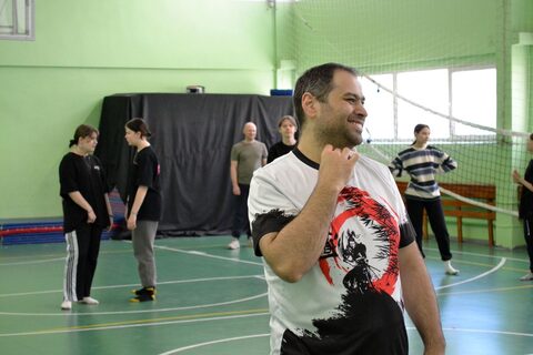 Тренировка по Айкидо и боксу