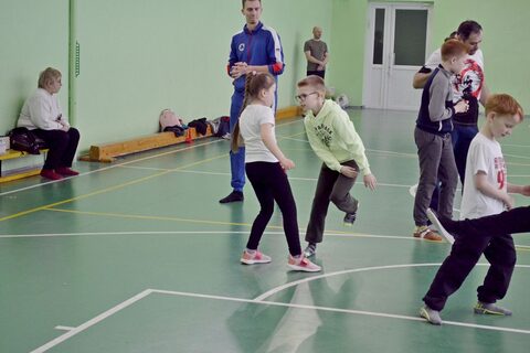 Тренировка по Айкидо и боксу