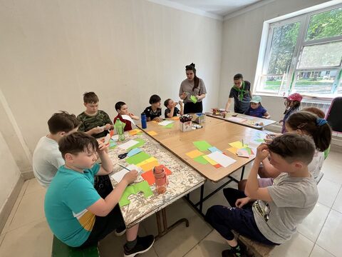 Первая летняя смена в лагере "Восток" 2024