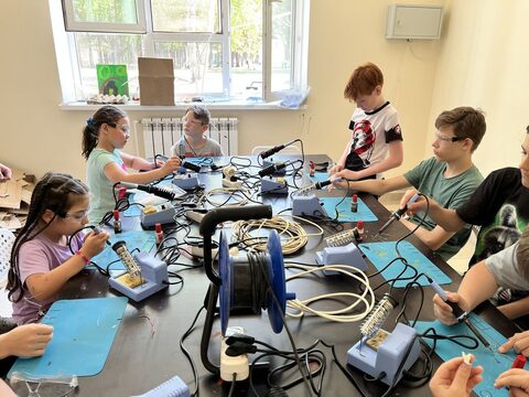 Первая летняя смена в лагере "Восток" 2024