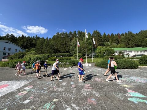 Вторая летняя смена в лагере "Орлёнок" 2024